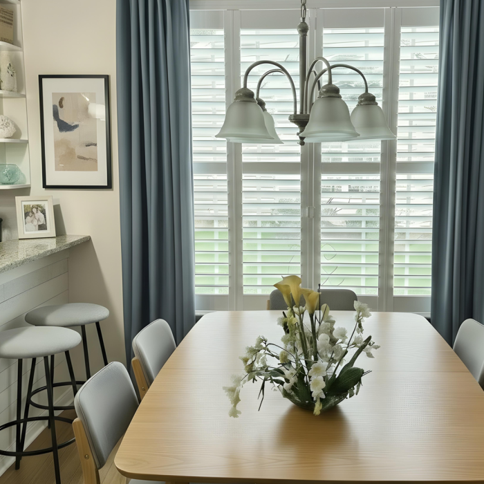 Shutters White Dining